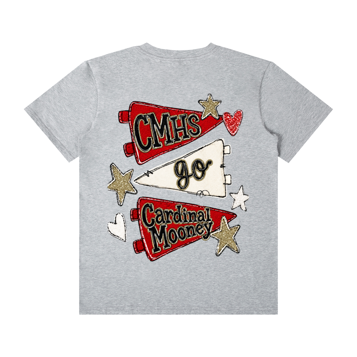 Lets Go CM Unisex Classic Crew Neck Cotton T-Shirt