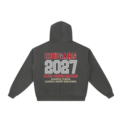 Year Cardinal Mooney Essential Fleece Zip-Through Hoodie