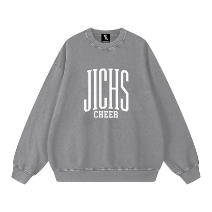 Basic 3 James Island Snow Washed Oversized Sweatshirt