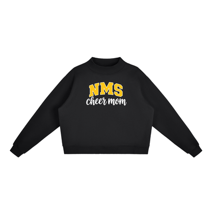 Cheer Mom Northside Essential Fleece Mock-Neck Crew Sweatshirt (printed)
