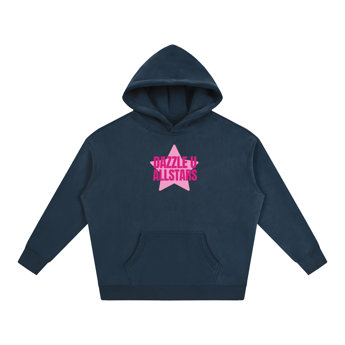 Oversize Hoodie Simple Star