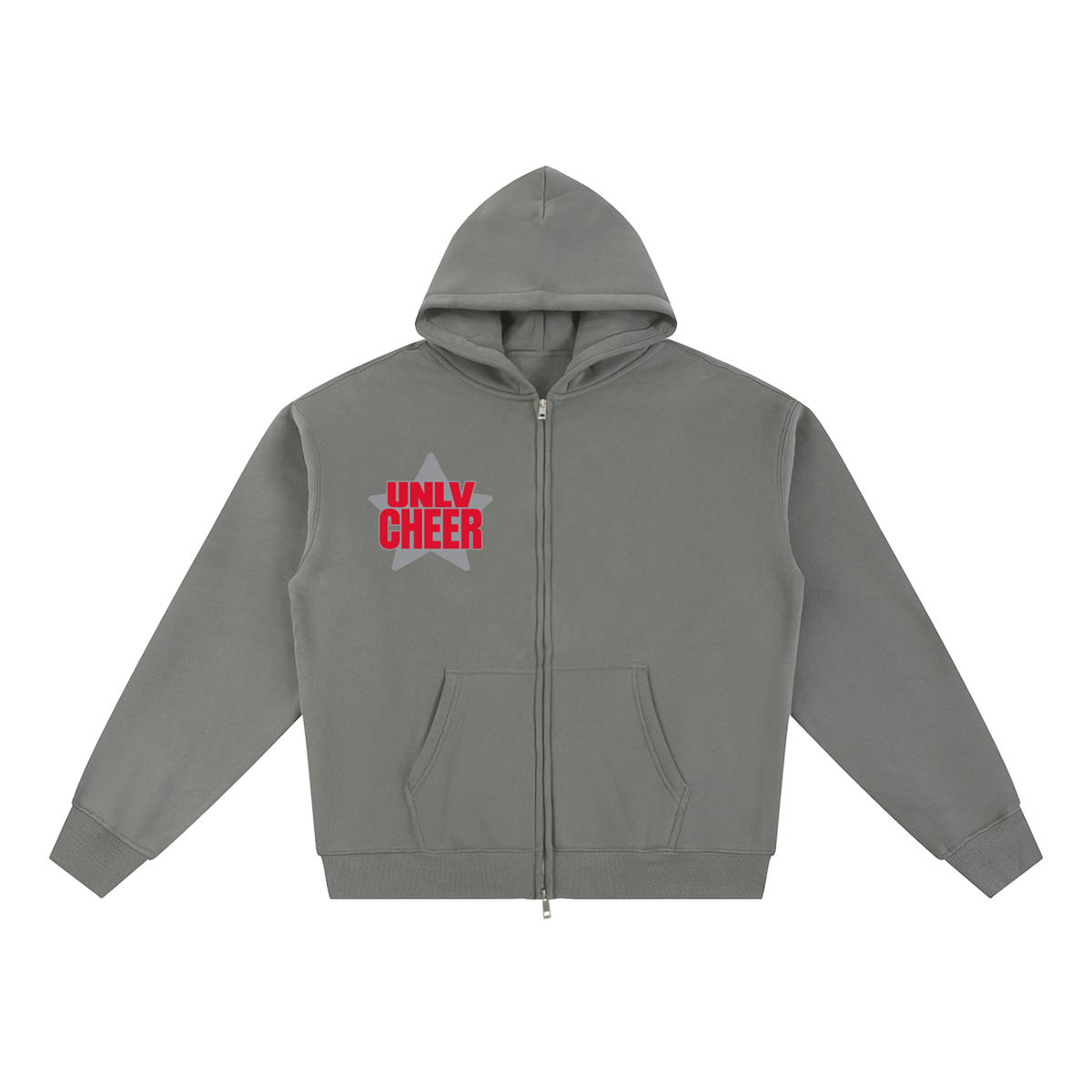 Star UNLV Essential Fleece Zip-Through Hoodie