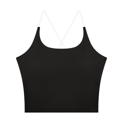 Strive Colorblock Crop Tank