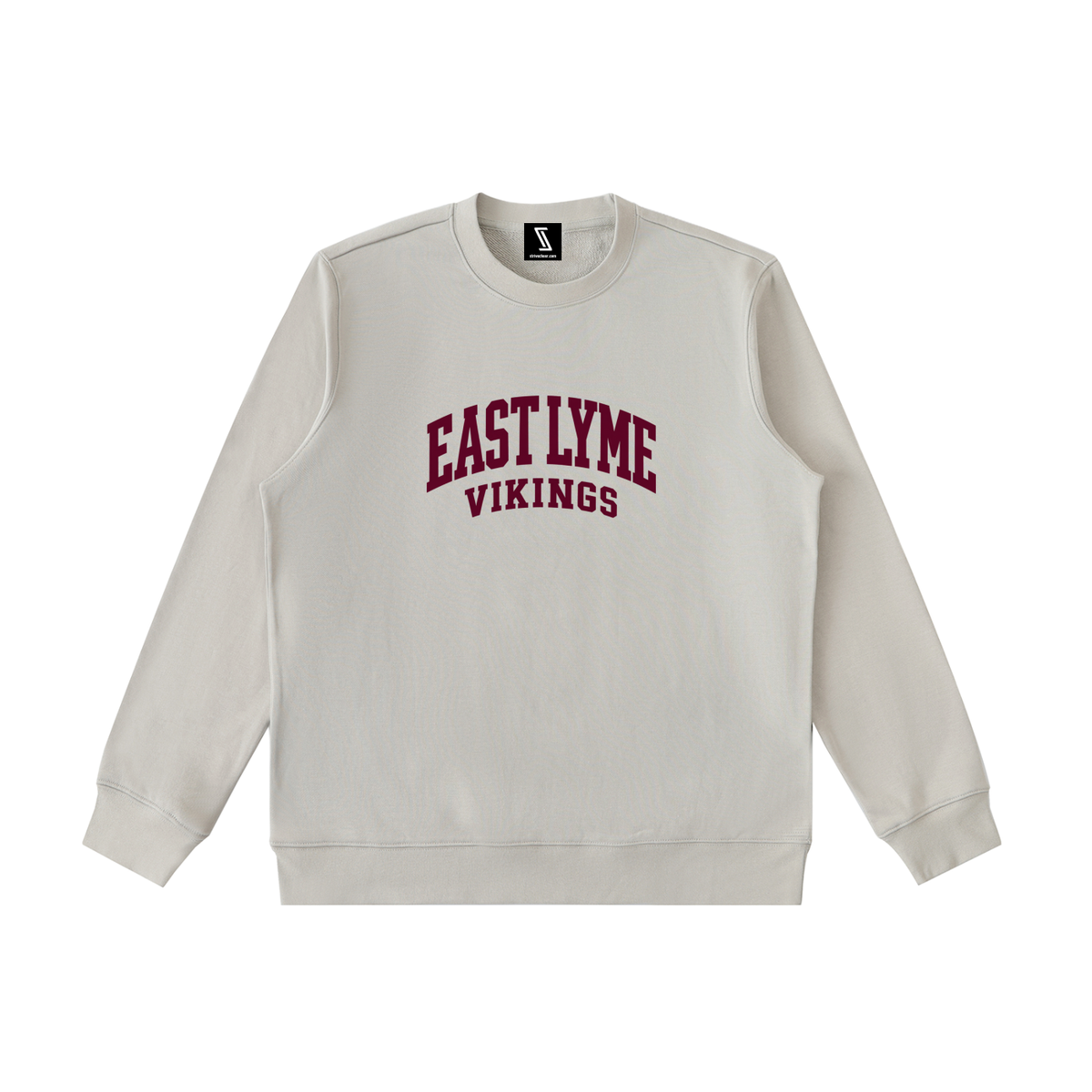 Basic 2 East Lyme Essential Heavyweight Crewneck Sweatshirt