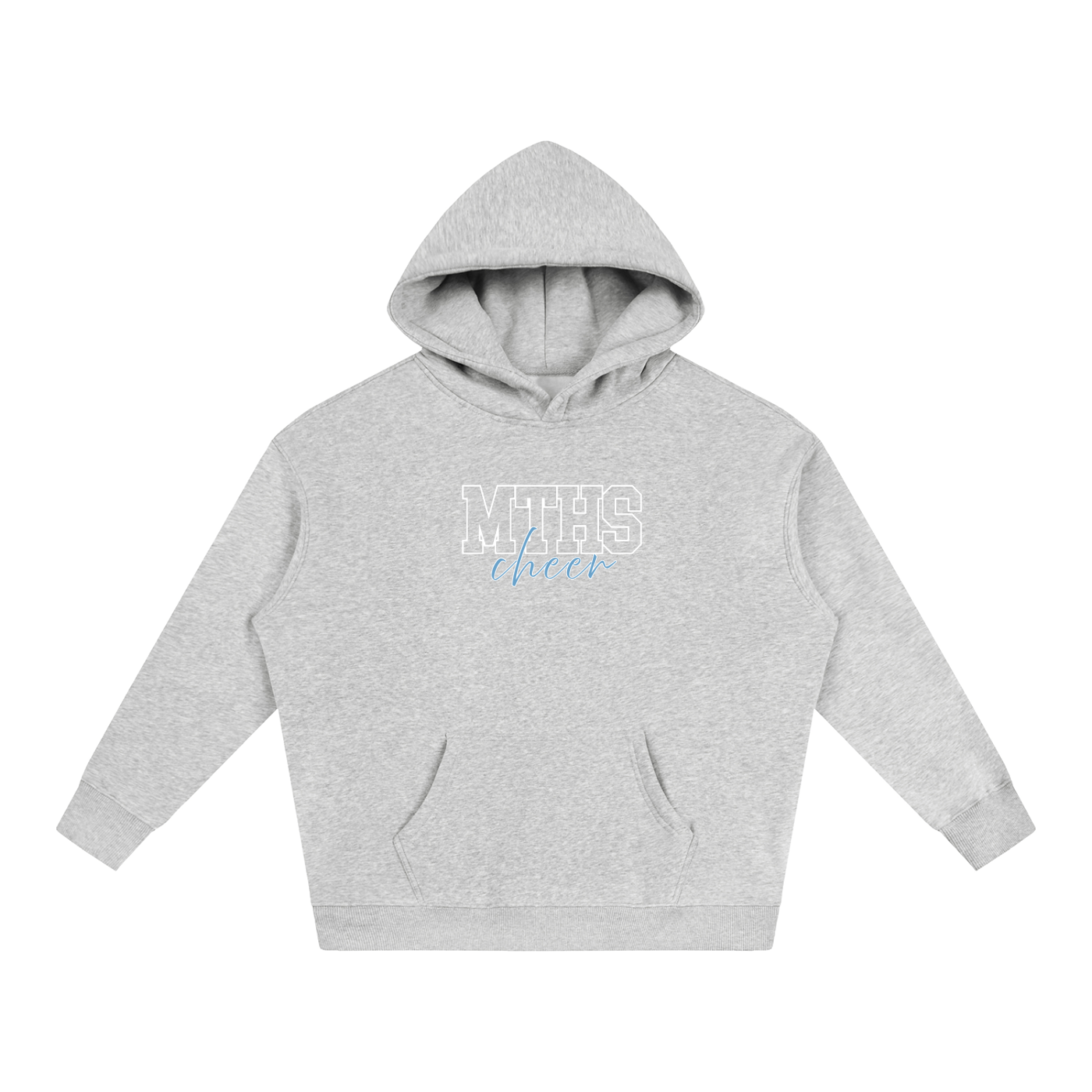 Oversized Cursive Hoodie