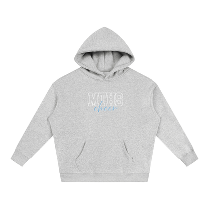 Oversized Cursive Hoodie