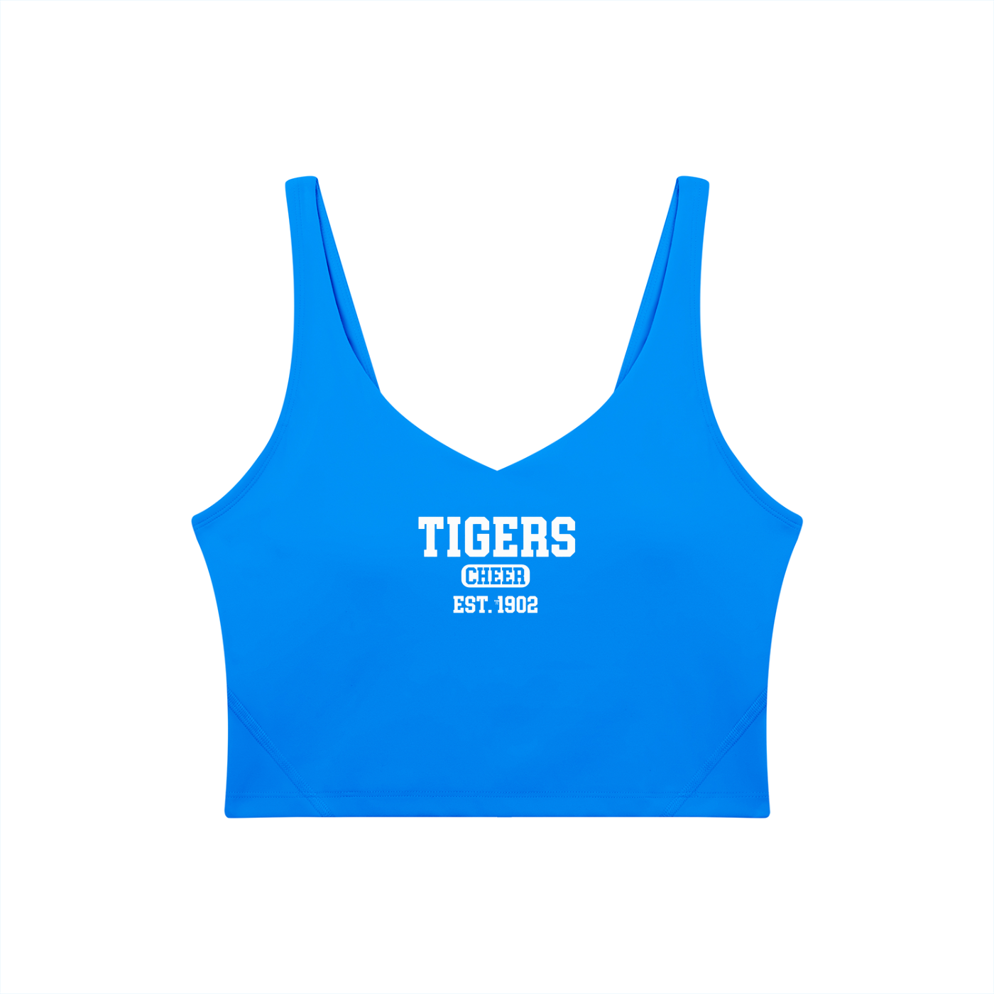 Old School Gunter Women's V-Neck Yoga Sports Bra