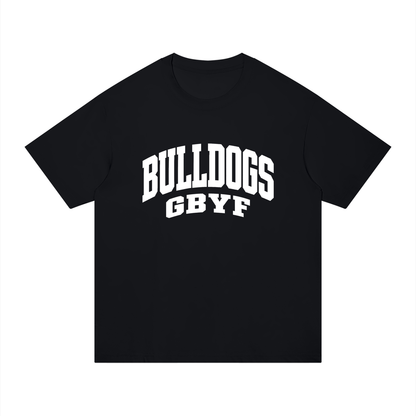 Basic 2 White Green Bulldogs Unisex Regular Fit Cotton T-Shirt