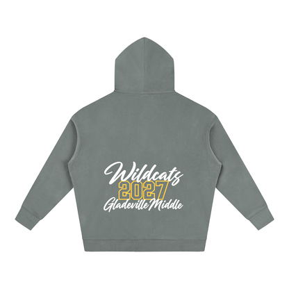 Cursive Front Gladeville Oversize Fleeced Hoodie