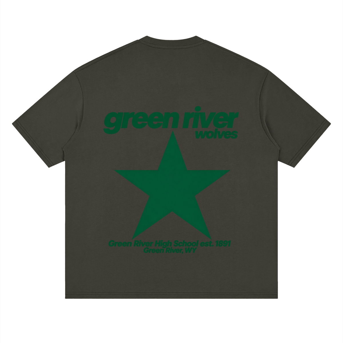 Big Star Green River Oversized Drop Shoulder T-Shirt