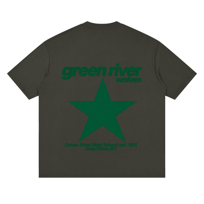 Big Star Green River Oversized Drop Shoulder T-Shirt