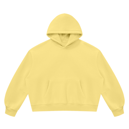 Unisex Vintage Wash Boxy Fleece Hoodie