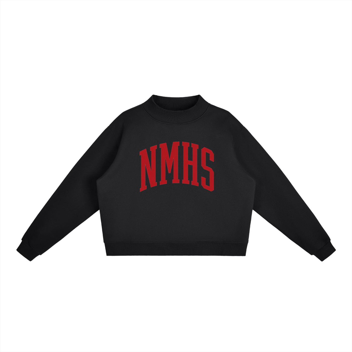 Mock-Neck Sweatshirt