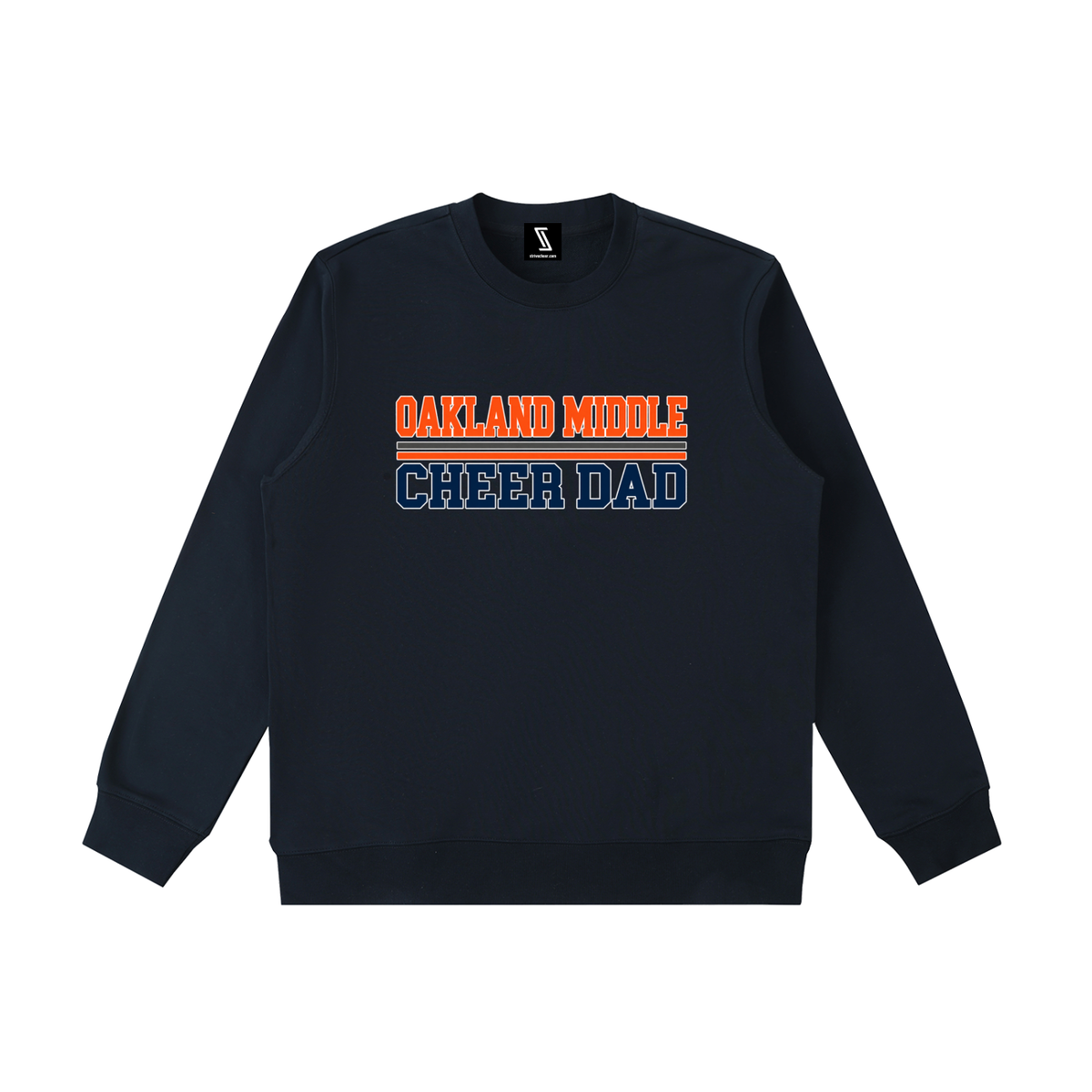 Dad Oakland Middle Essential Heavyweight Crewneck Sweatshirt