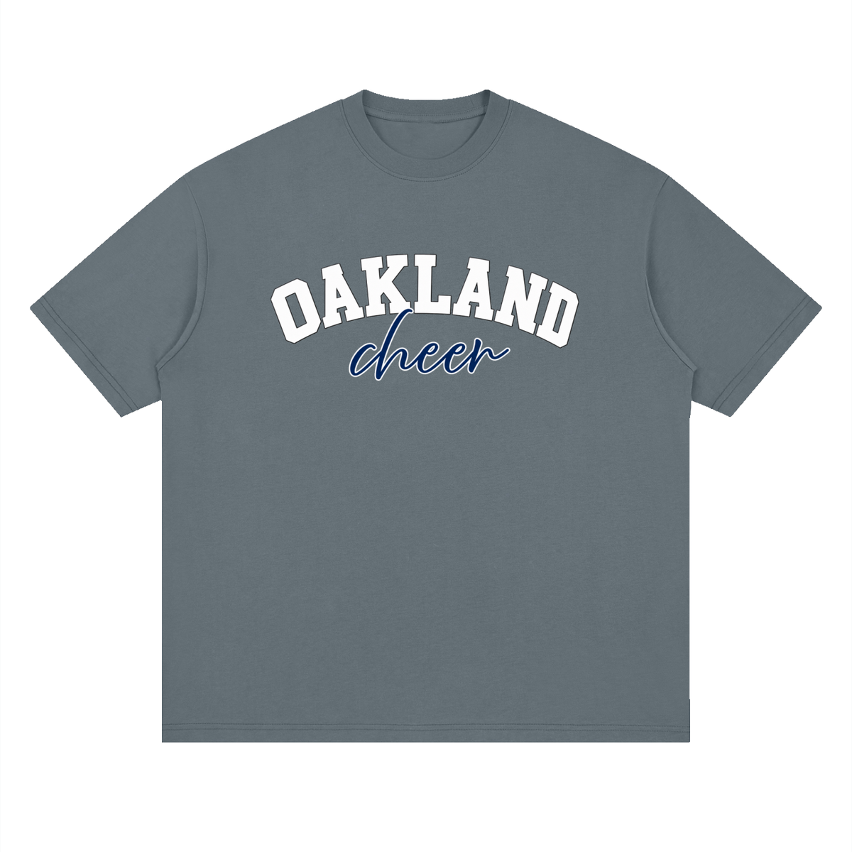 Cursive Oakland Middle Oversized Drop Shoulder T-Shirt