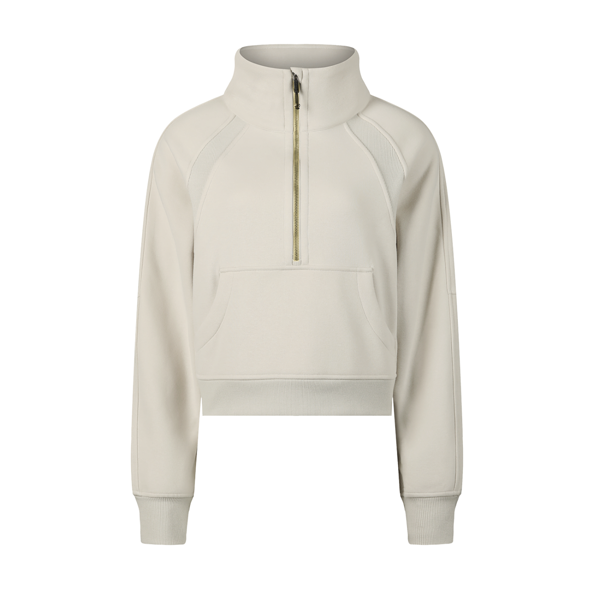 Strive Cropped Half-Zip Sweatshirt