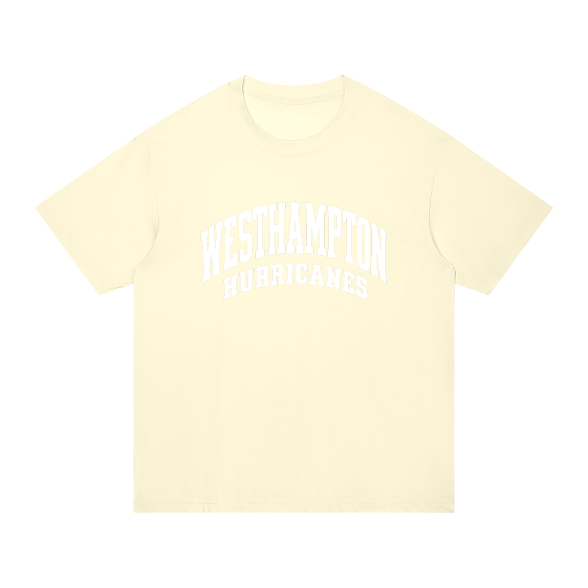Basic 2 White Westhampton Unisex Regular Fit Cotton T-Shirt
