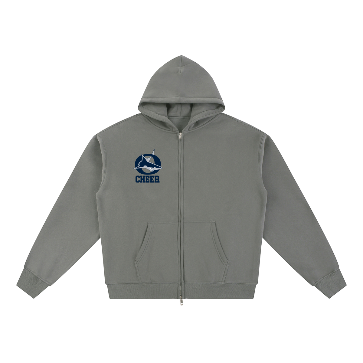 Simple Oasis Essential Fleece Zip-Through Hoodie