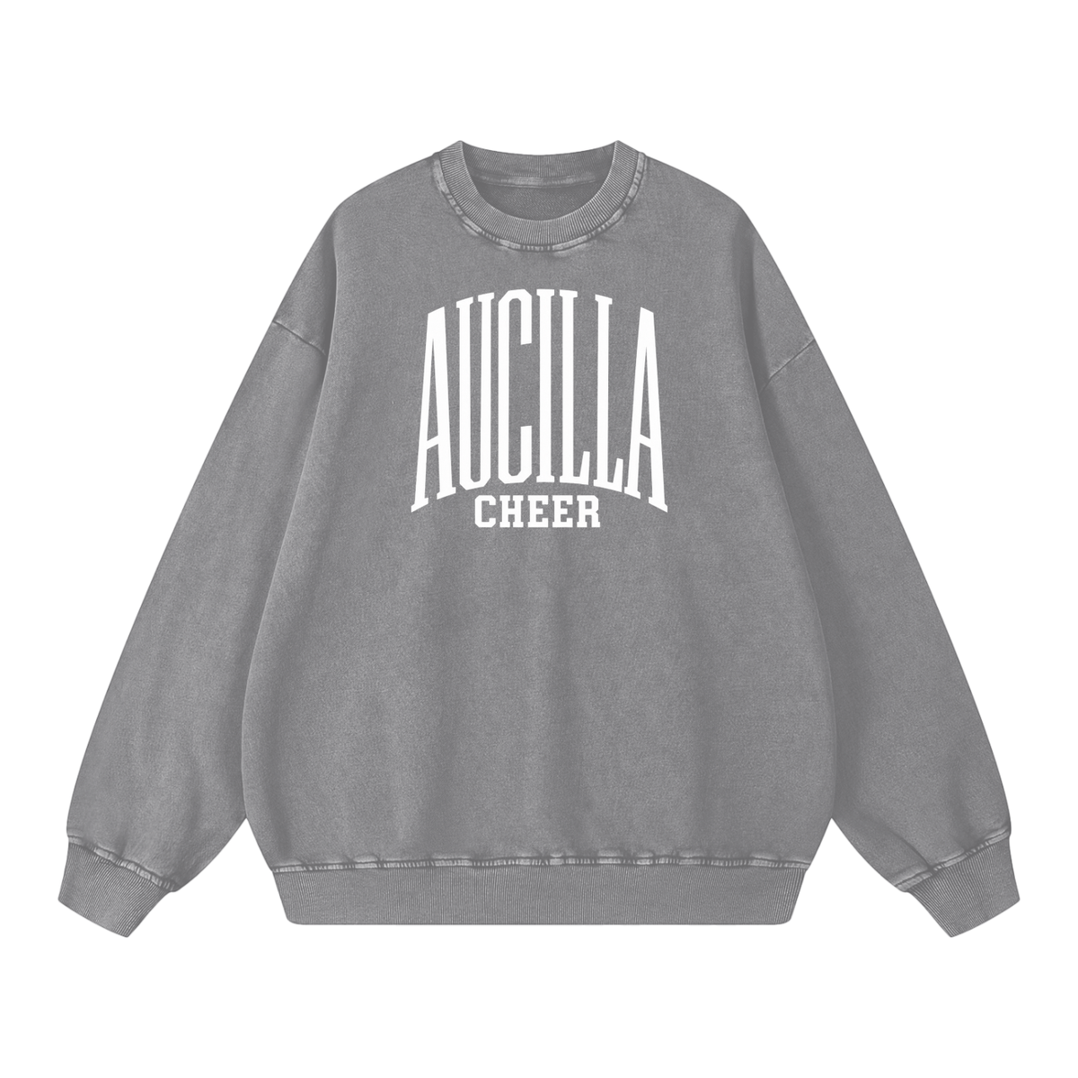 Basic 3 Aucilla Snow Washed Oversized Sweatshirt
