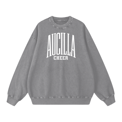 Basic 3 Aucilla Snow Washed Oversized Sweatshirt