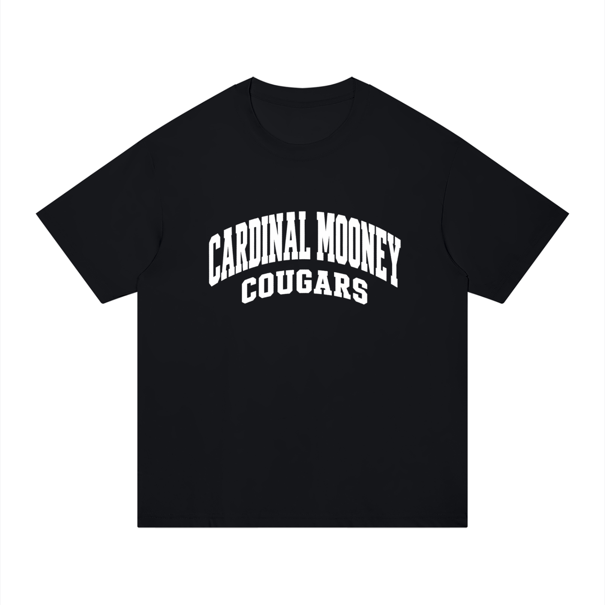 Basic 2 White Cardinal Mooney Unisex Regular Fit Cotton T-Shirt