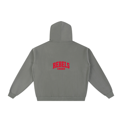Simple UNLV Essential Fleece Zip-Through Hoodie