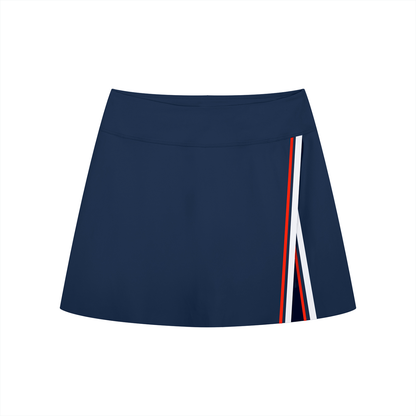 Strive Contrast Panel Slit Skirt