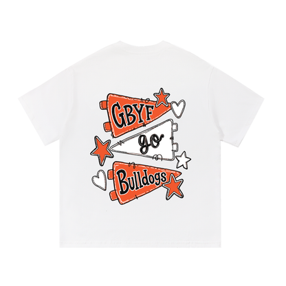 Lets Go Green Bulldogs Essential Cotton T-Shirt