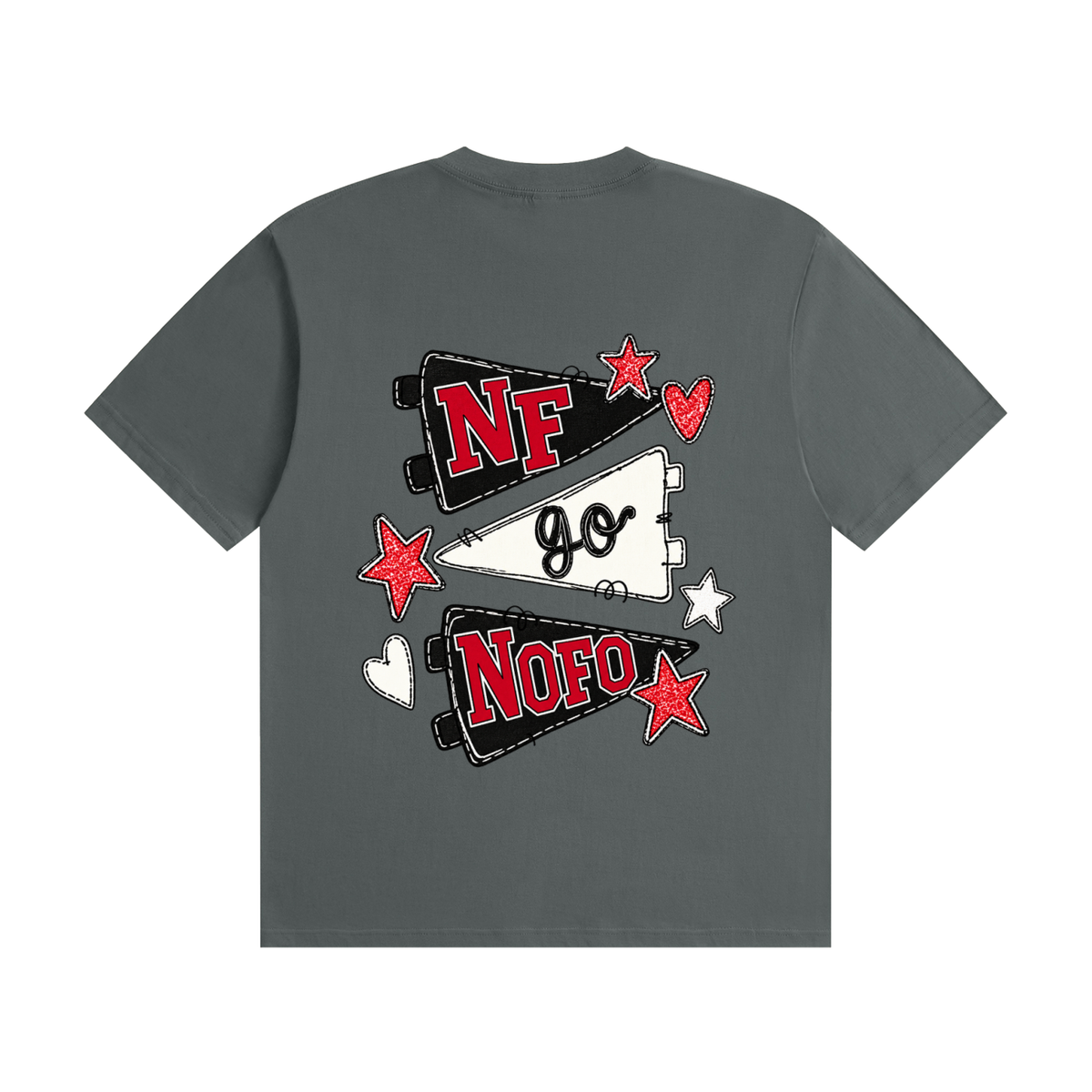 Lets Go North Fork Unisex Seamless Cotton T-Shirt