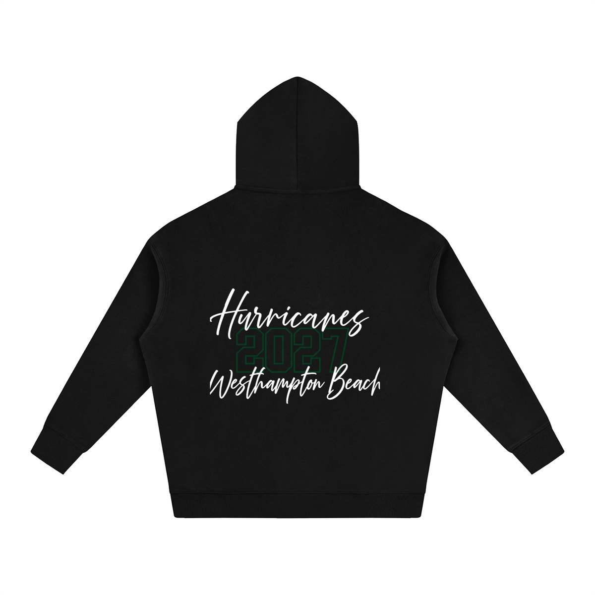 Cursive Front Westhampton Oversize Fleeced Hoodie