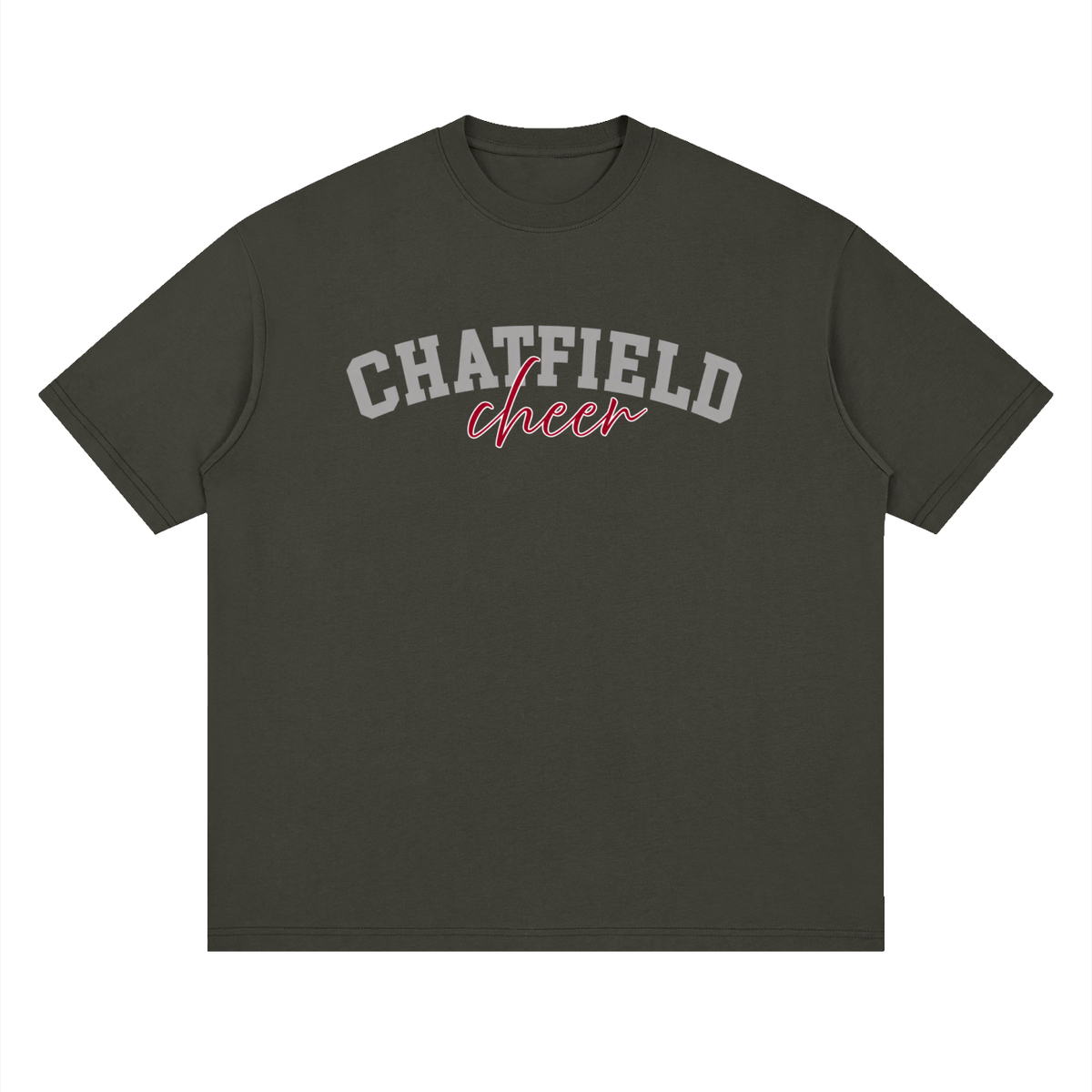Cursive Chatfield Oversized Drop Shoulder T-Shirt