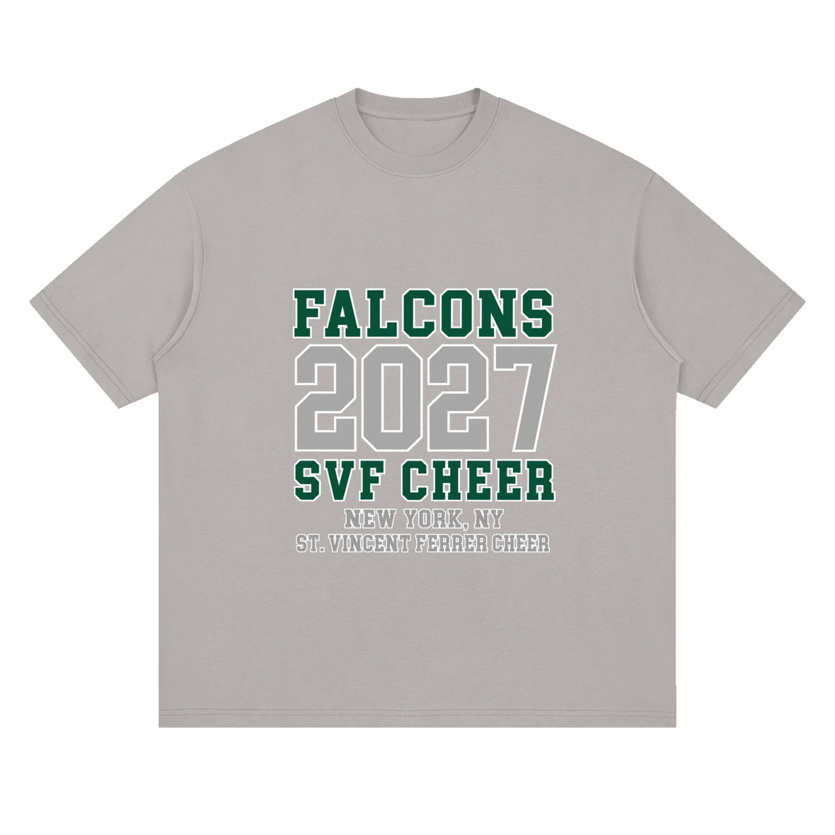Year St Vincent Ferrer Oversized Drop Shoulder T-Shirt
