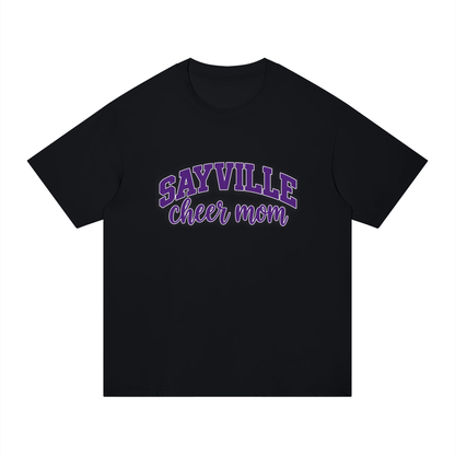 Cheer Mom Sayville Unisex Regular Fit Cotton T-Shirt