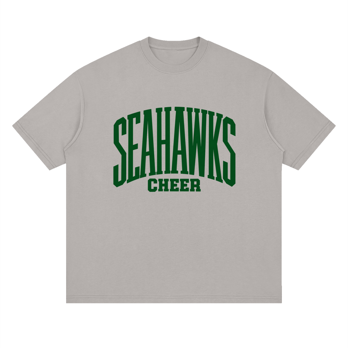 Basic 3 Seahawks Oversized Drop Shoulder T-Shirt