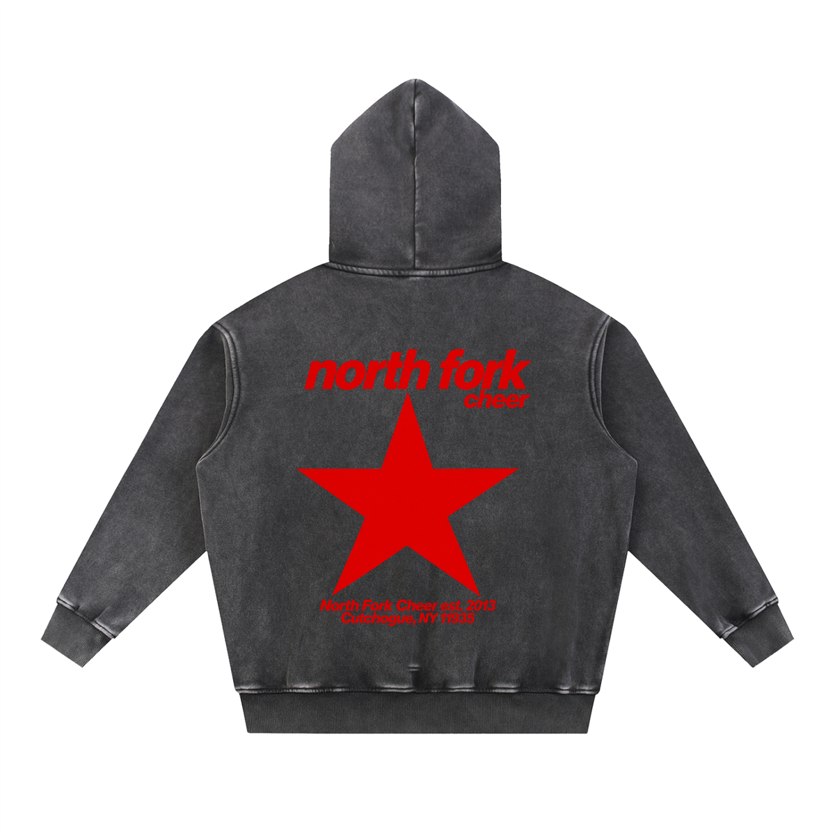 Big Star North Fork Snow Wash Fleece Oversize Hoodie