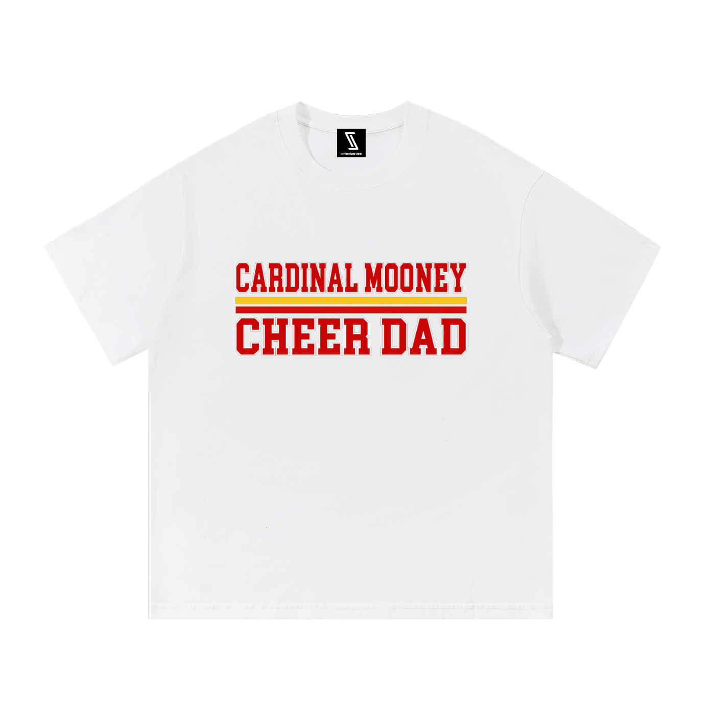 Dad Cardinal Mooney Essential Oversized Cotton T-Shirt