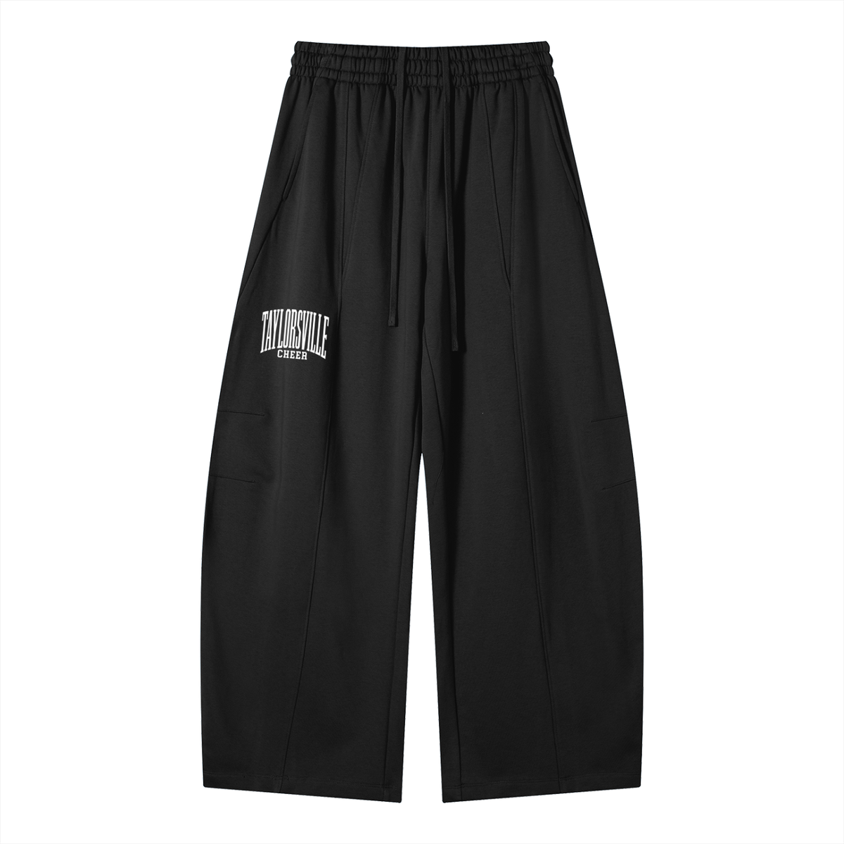 Heavyweight Wide Leg Panel Sweatpants