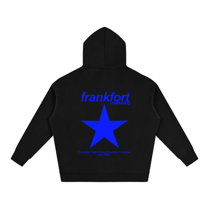 Blue Star Fleeced Hoodie