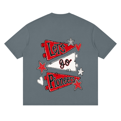 Lets Go Artesia Oversized Drop Shoulder T-Shirt