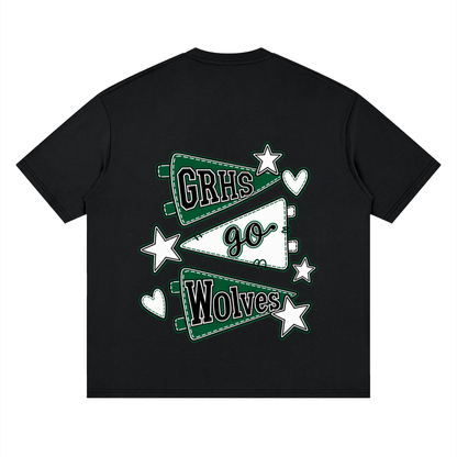 Lets Go Green River Oversized Drop Shoulder T-Shirt