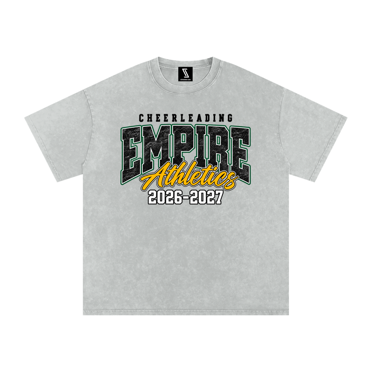 Vintage Empire Snow Washed Oversized Cotton T-Shirt