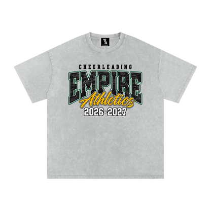 Vintage Empire Snow Washed Oversized Cotton T-Shirt