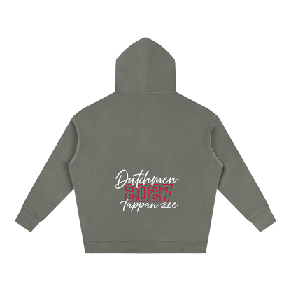 Cursive Front Tappan Zee Oversize Fleeced Hoodie