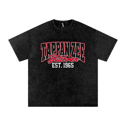 Vintage Tappan Zee Snow Washed Oversized Cotton T-Shirt