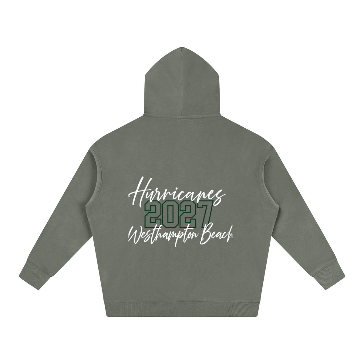 Cursive Front Westhampton Oversize Fleeced Hoodie