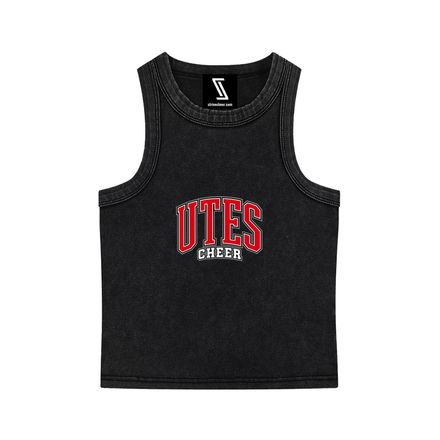 Gameday Utes Snow Washed Tank Top
