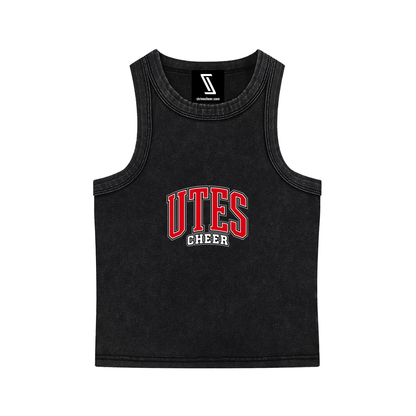 Gameday Utes Snow Washed Tank Top