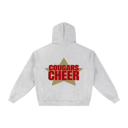 Star Cardinal Mooney Essential Fleece Zip-Through Hoodie