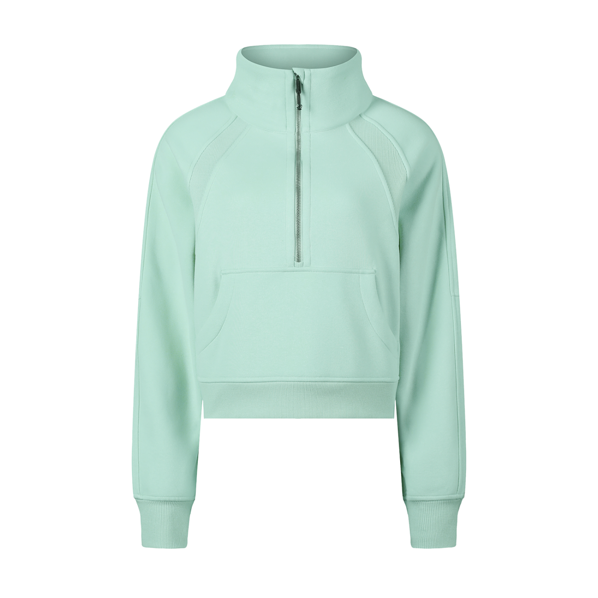 Strive Cropped Half-Zip Sweatshirt