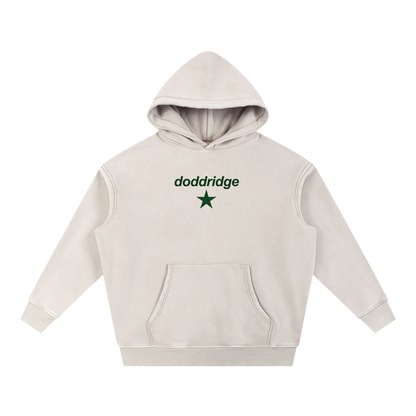 Snow Wash Fleece Oversize Hoodie